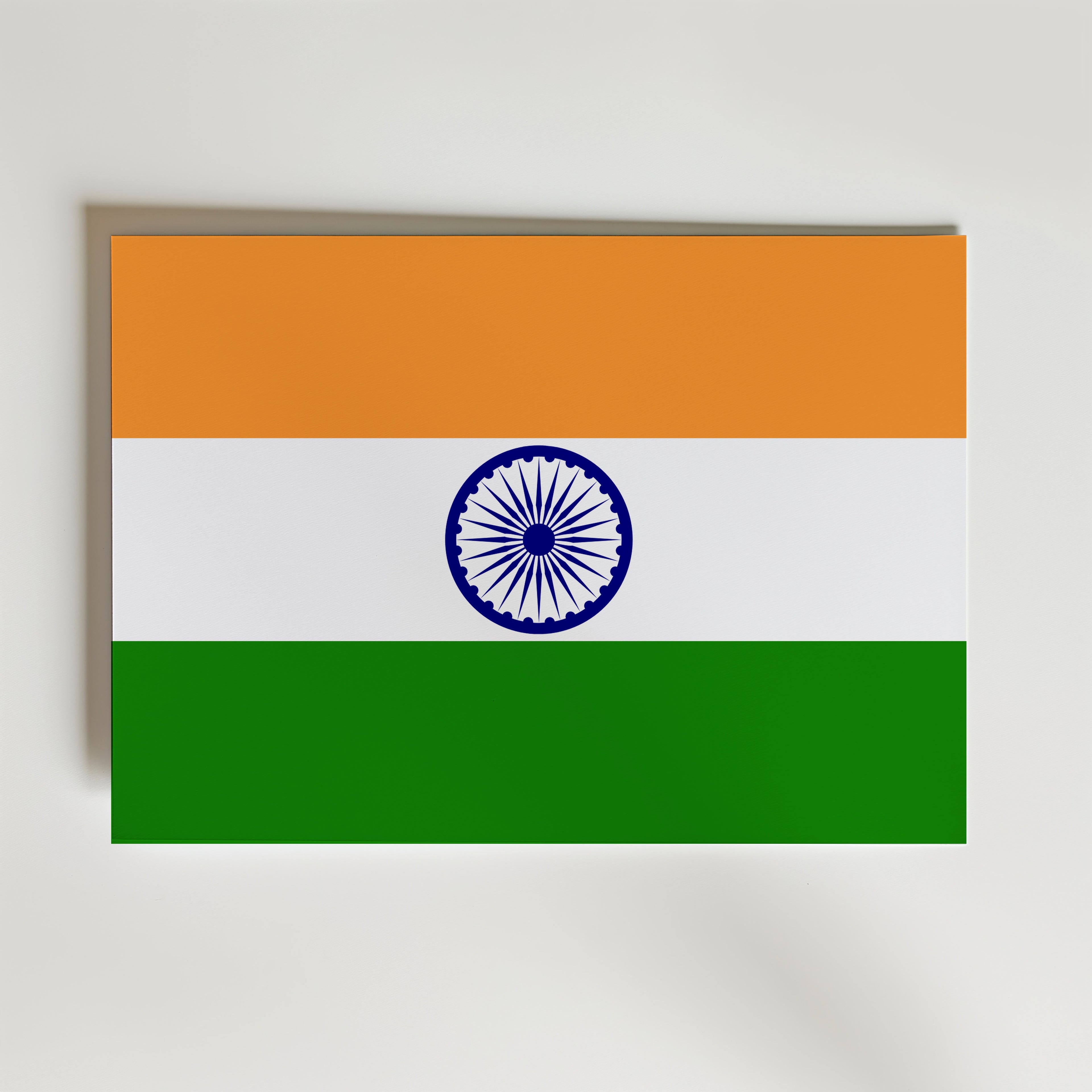 India National Flag Poster affisch – poster till väggdekoration – köp online hos Bozetto