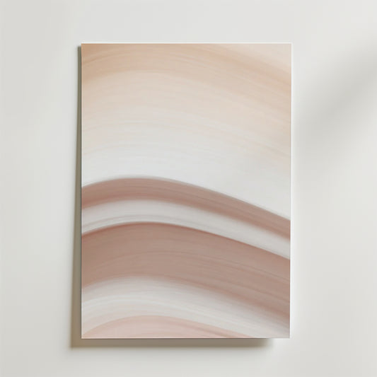 Abstract White Poster
