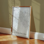 Linköping Karta Poster