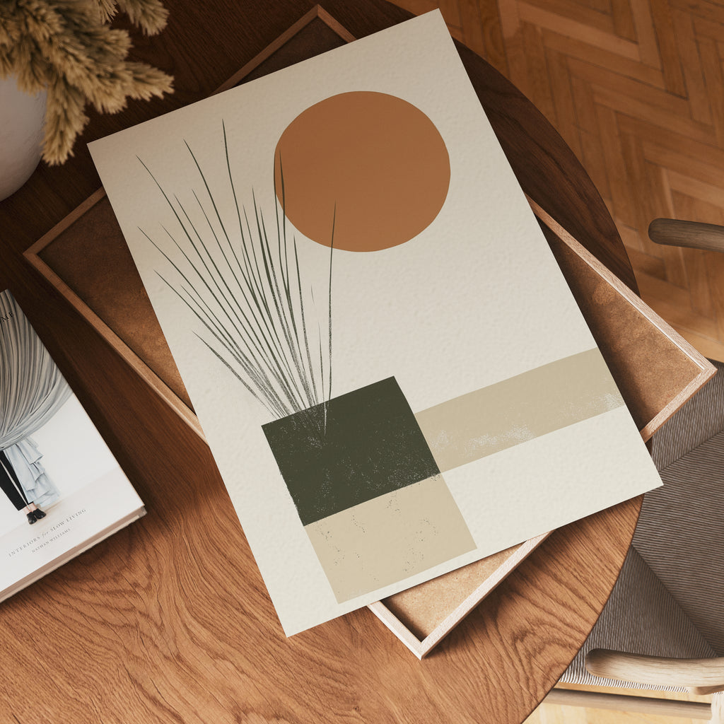 Terracotta Calm Poster