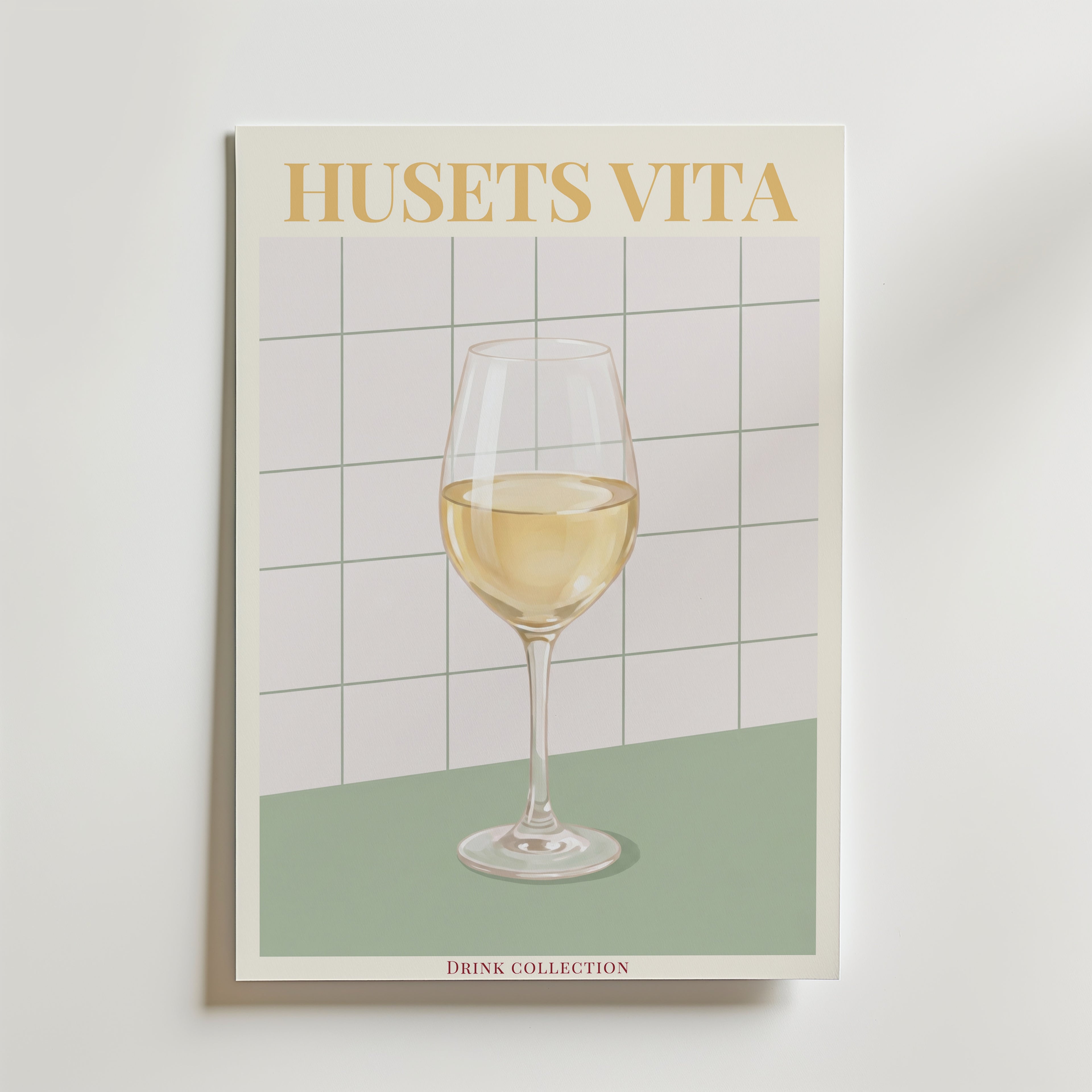 Husets Vita Poster