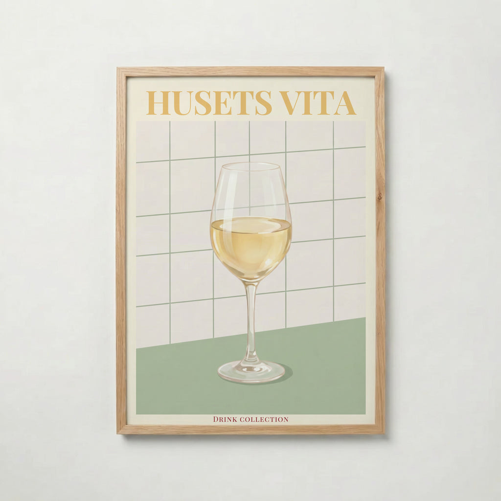 Husets Vita Poster
