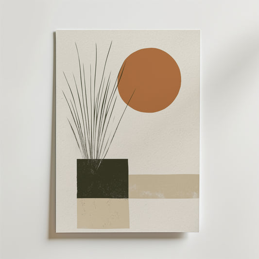 Terracotta Calm Poster