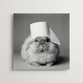 Bathroom Bunny Poster – produktbild