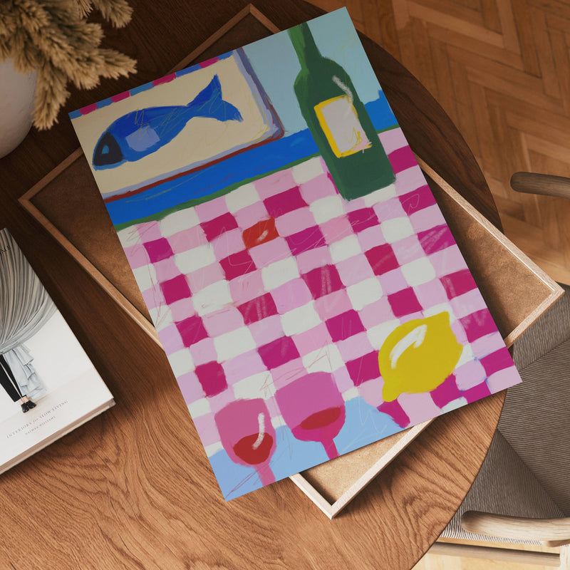 Laidback Riviera Poster