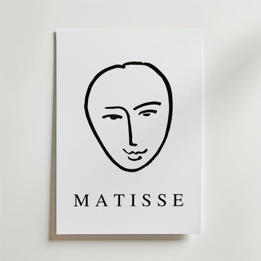 Minimal Matisse Poster