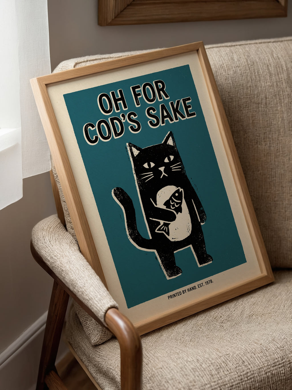 Oh For Cod's Sake Poster – i rum 5