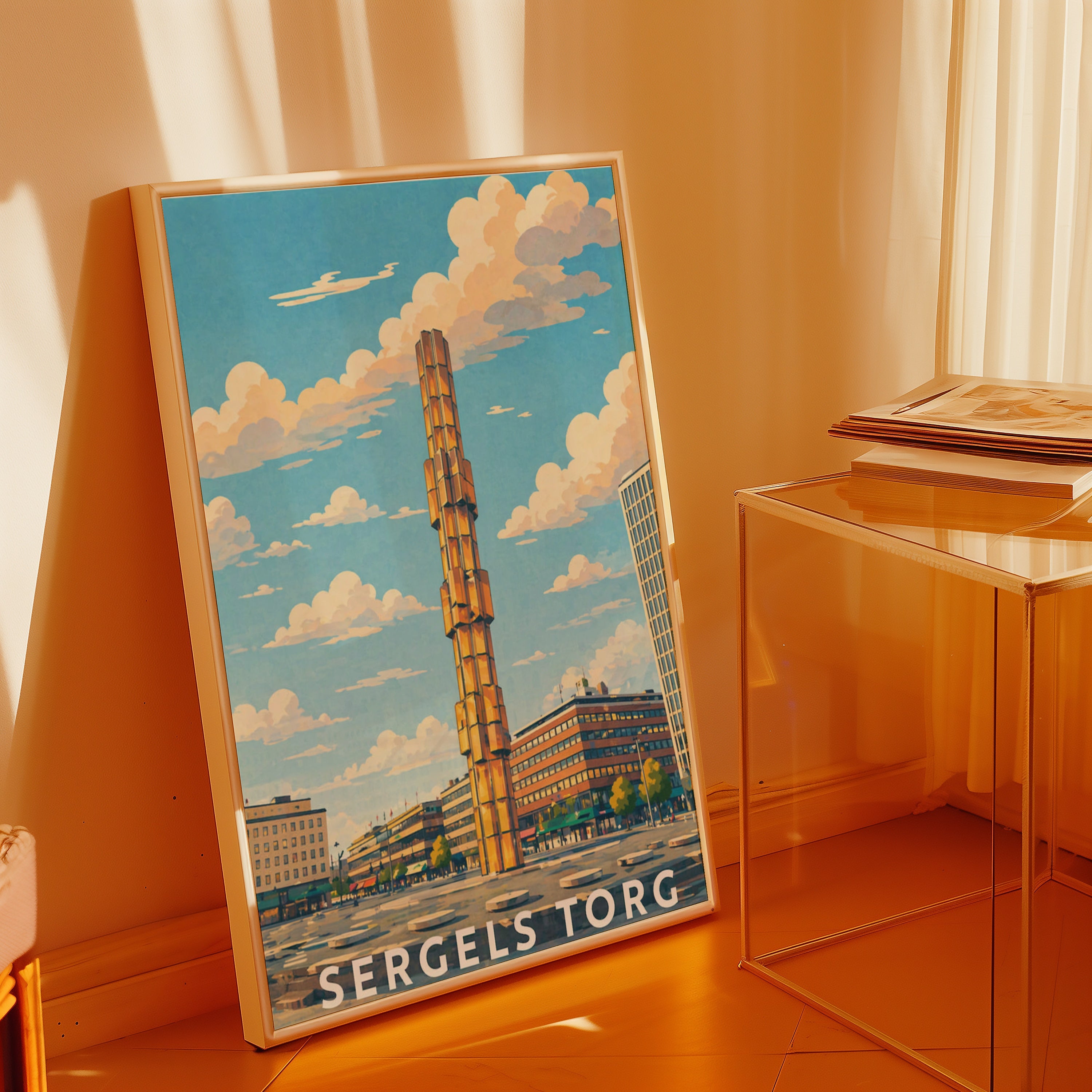Sergels Torg Stockholm Poster