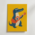 Guitar Gator Poster