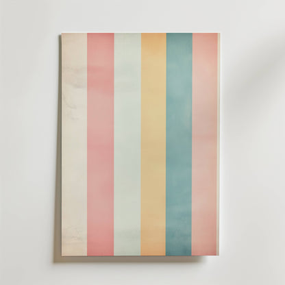 Pastel Stripes Poster