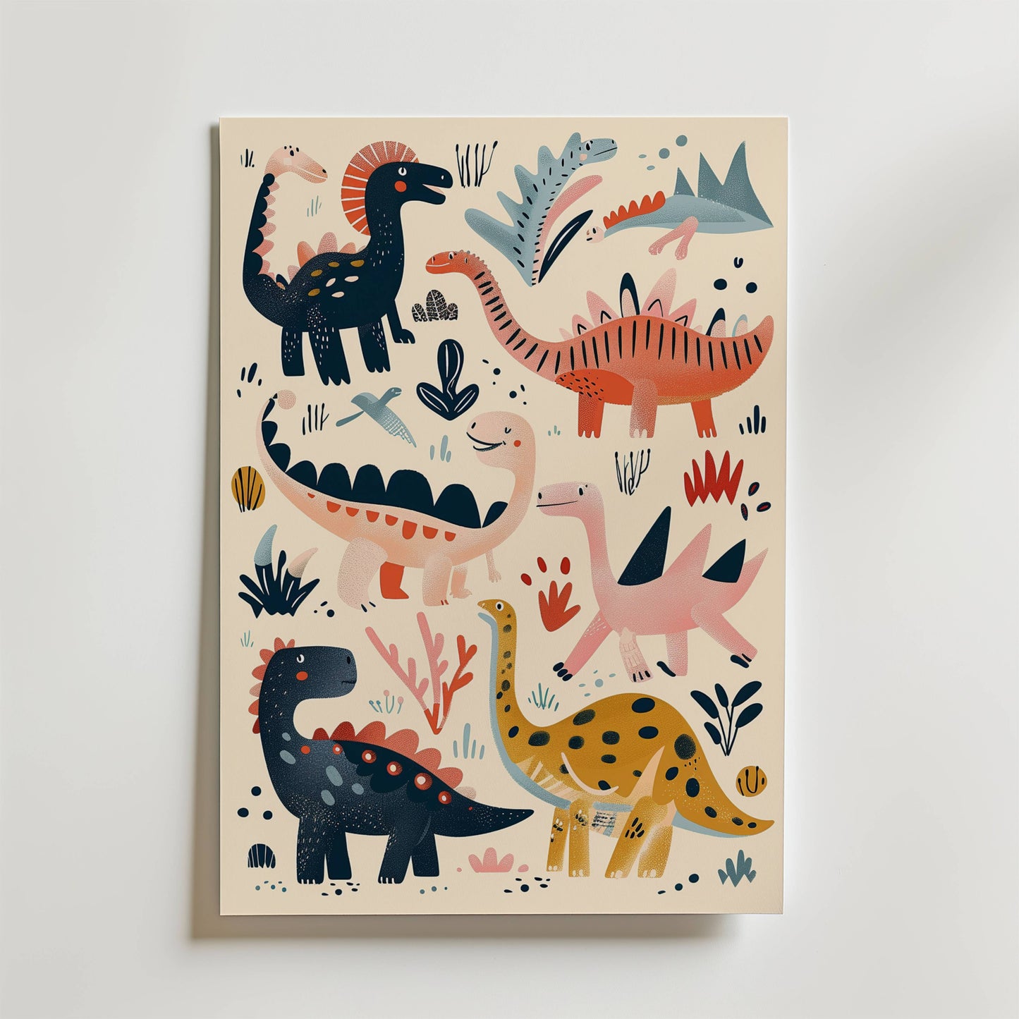 Dino Friends Poster
