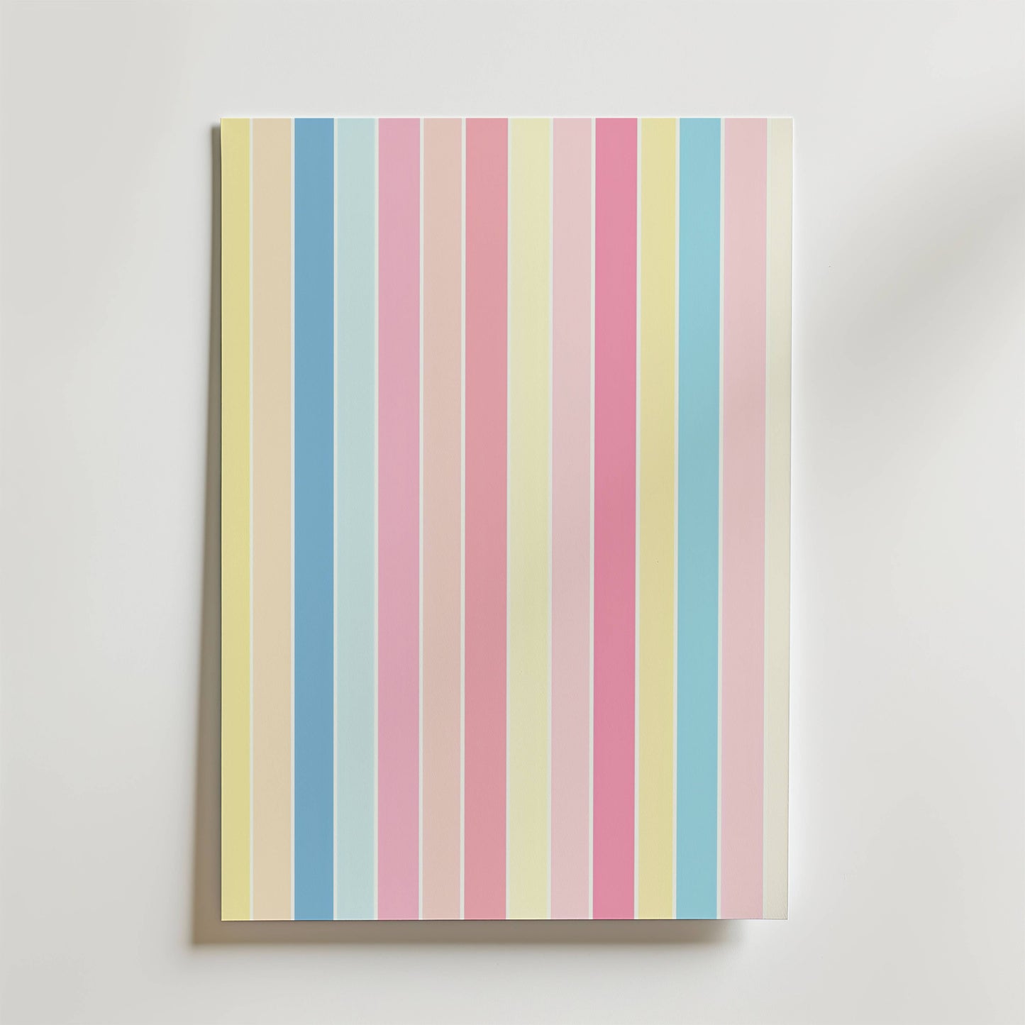 Pastel Stripes Poster