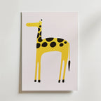 Playful Giraffe Poster