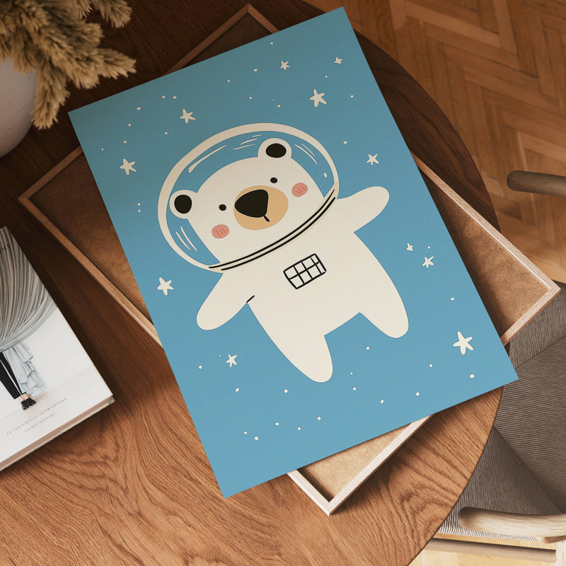 Space Bear Poster