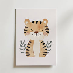 Happy Tiger Poster
