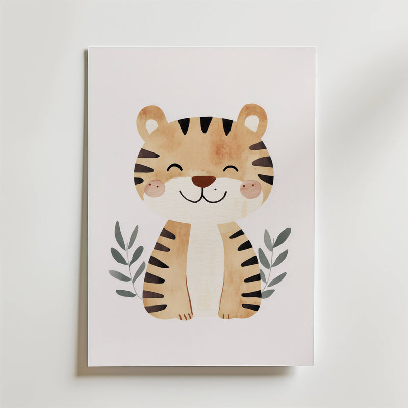 Happy Tiger Poster
