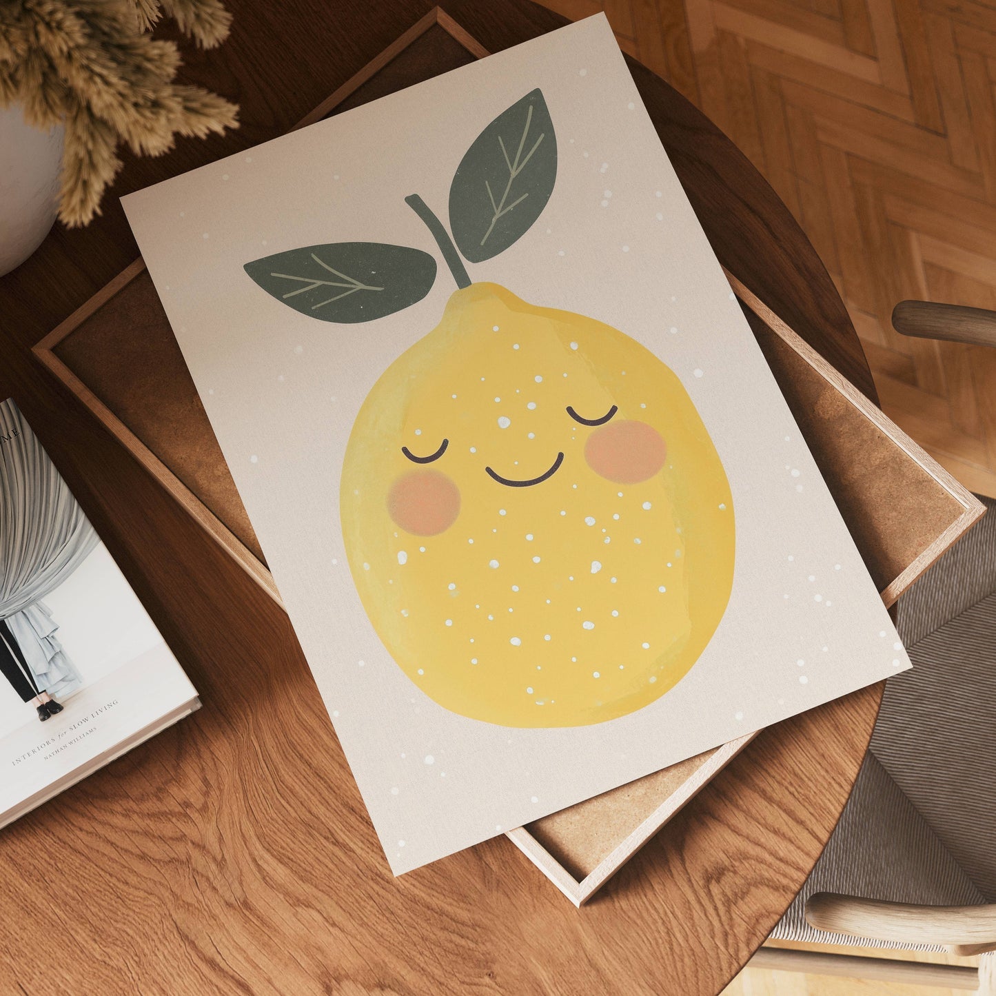 Sleepy Lemon Poster