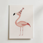 Party Flamingo Poster