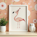 Party Flamingo Poster
