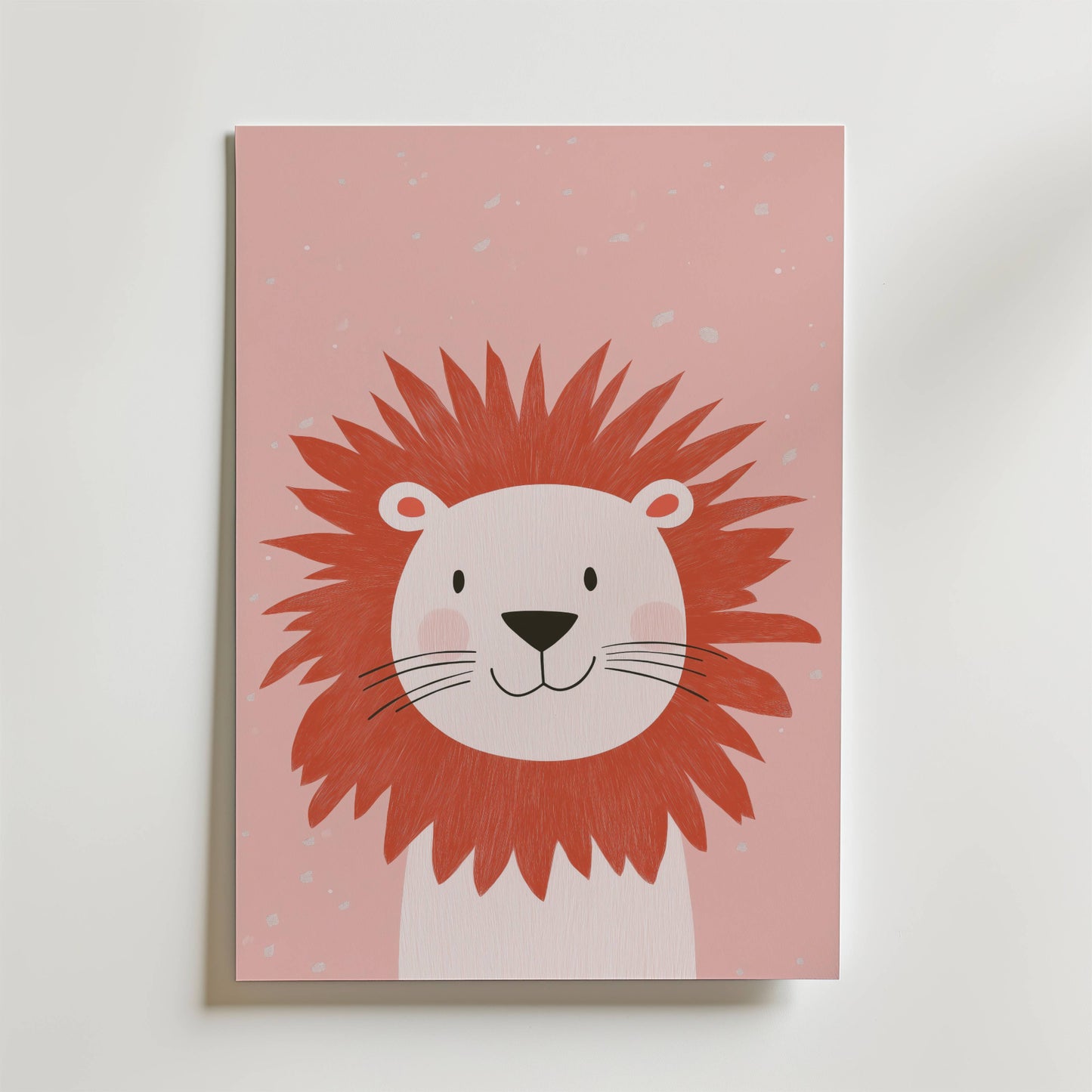 Happy Lion Poster