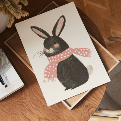 Cozy Bunny Poster
