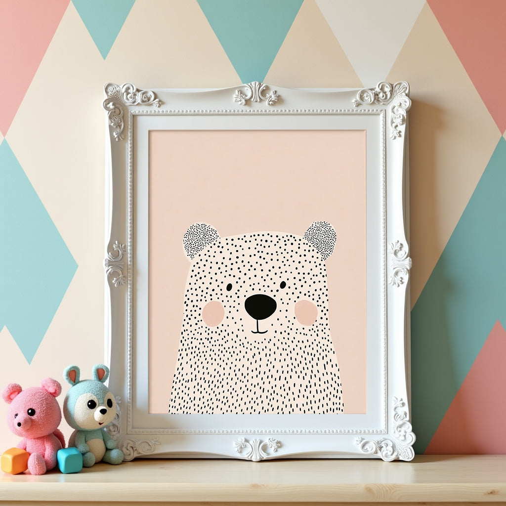 Happy Bear Poster