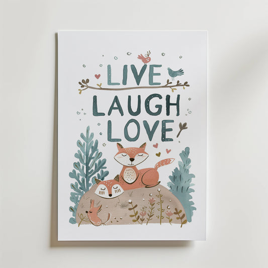 Live Laugh Love Poster