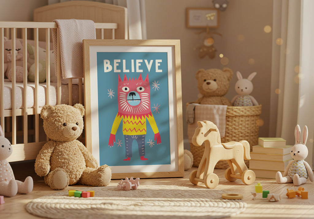 Believe Monster Poster