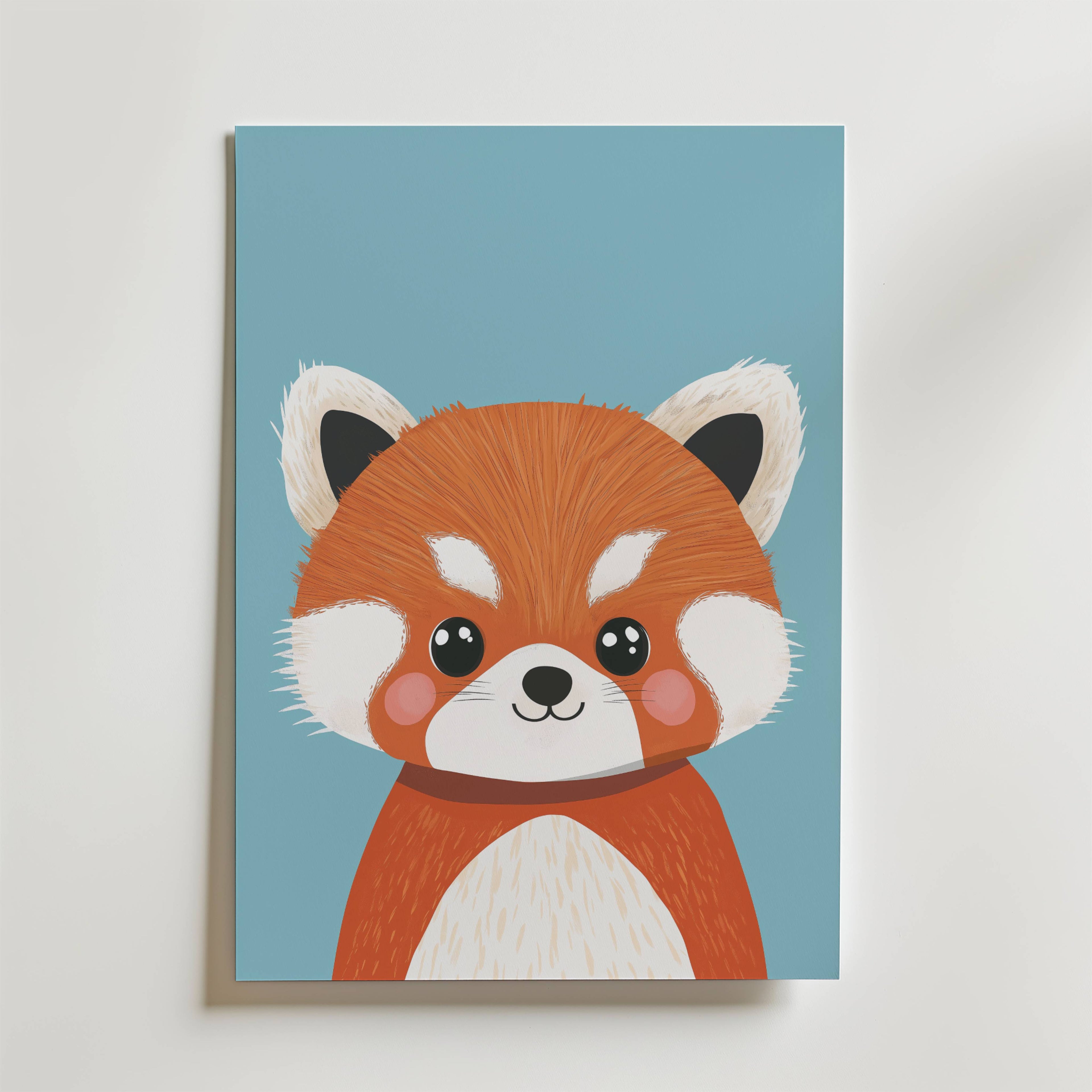 Cute Red Panda Poster