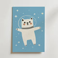 Space Cat Poster