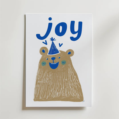 Joy Bear Poster
