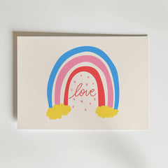 Love Rainbow Poster