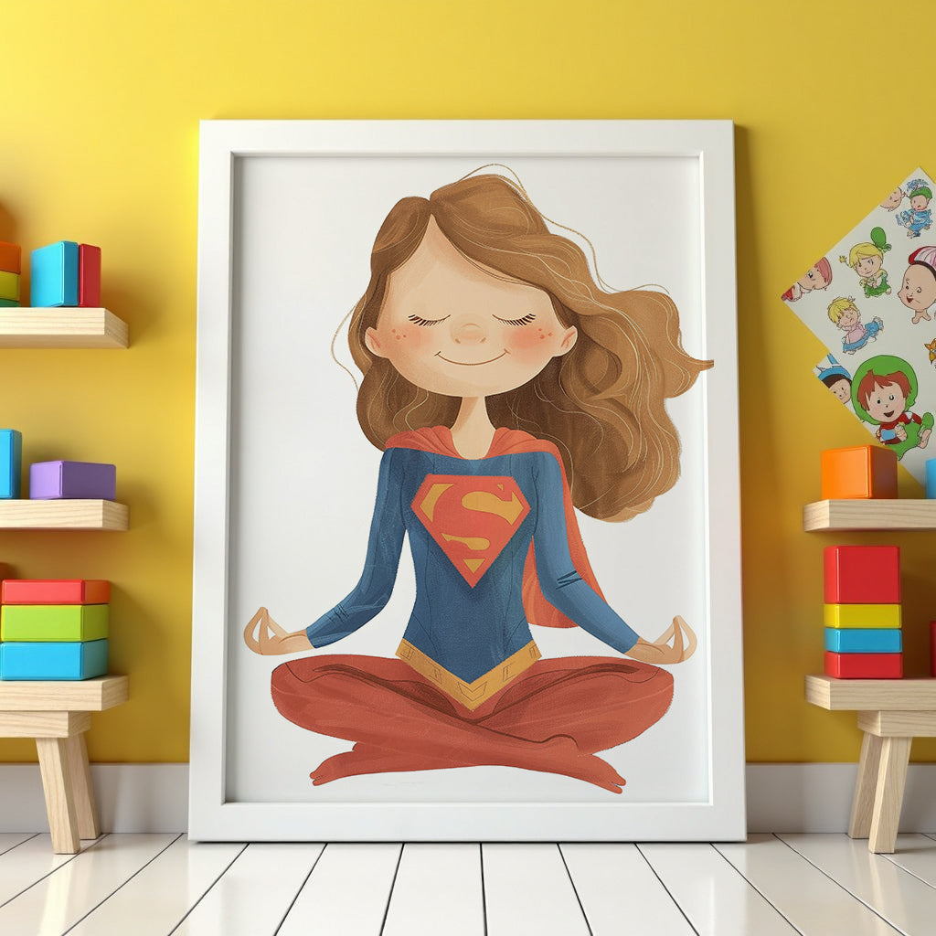 Supergirl Calm Poster