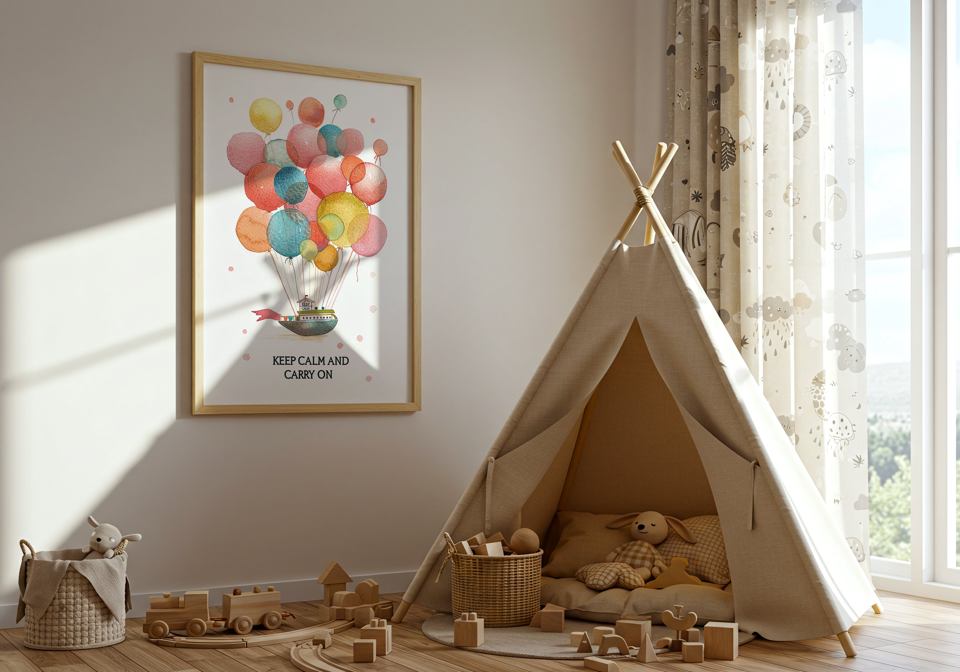 Keep Calm and Carry On Poster