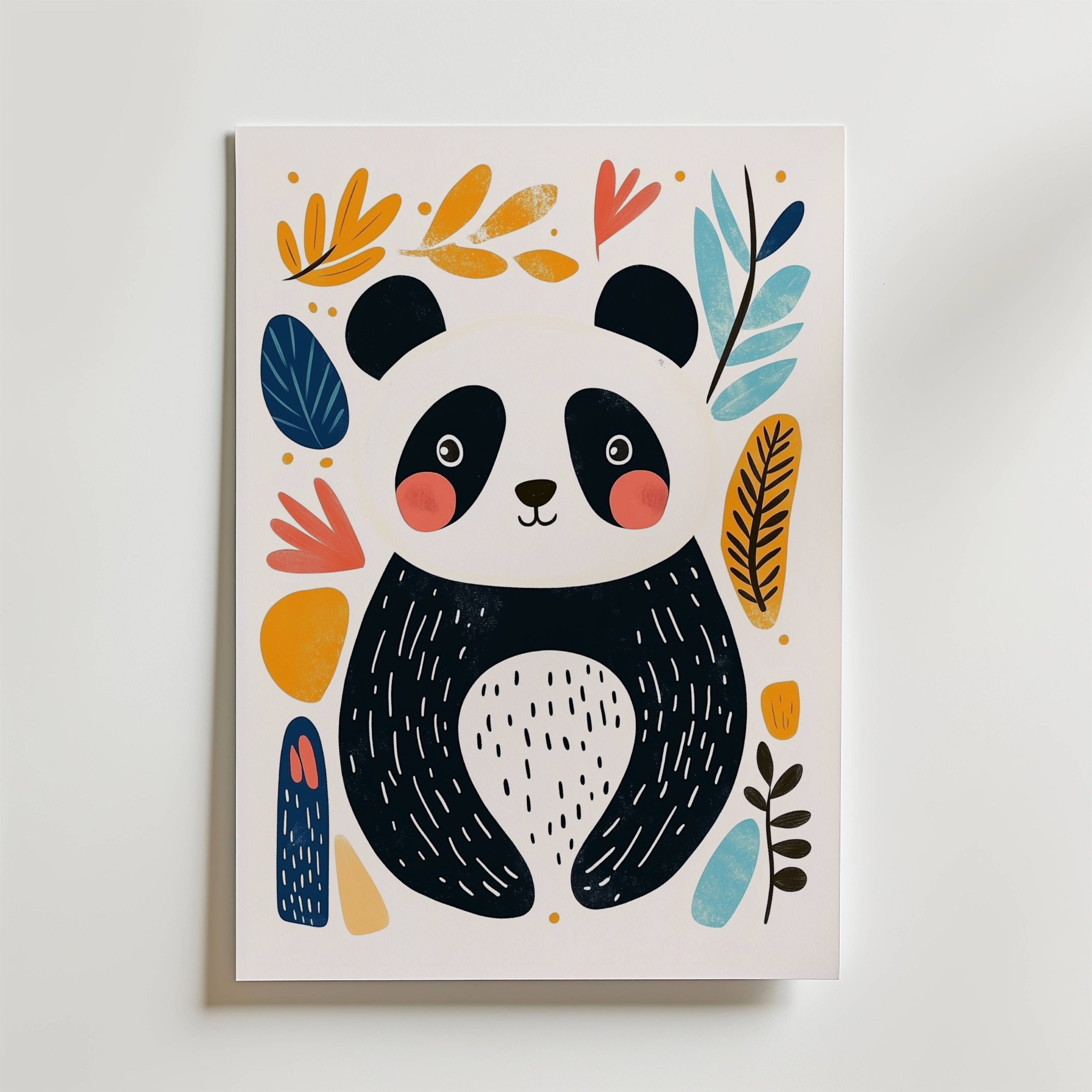 Playful Panda Poster