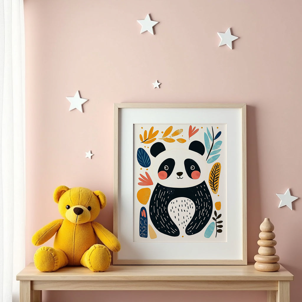 Playful Panda Poster