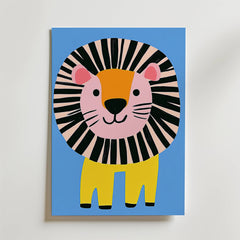 Happy Lion Poster