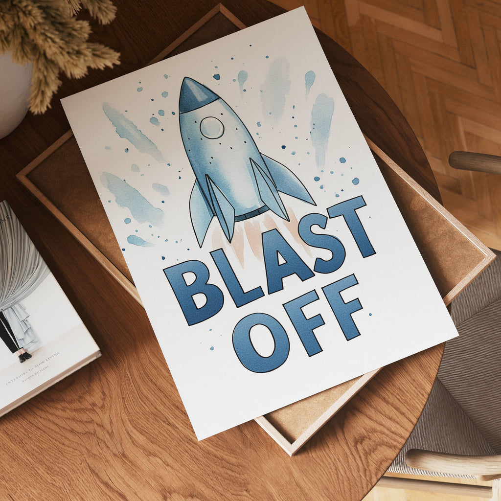 Blast Off Poster