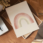 Soft Rainbow Poster
