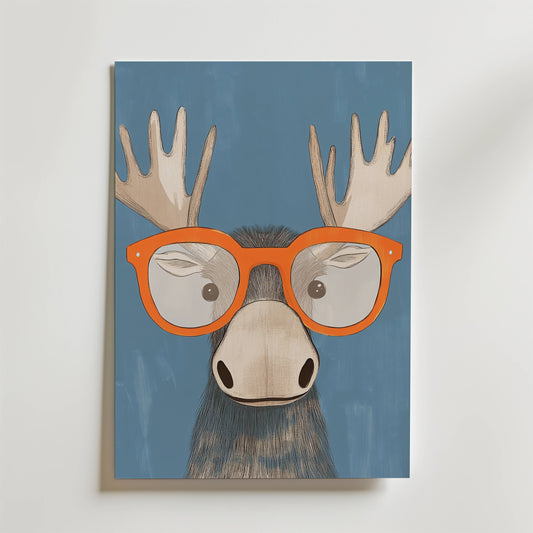 Cool Moose Poster