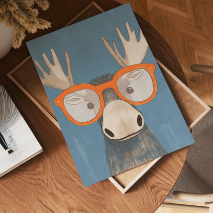 Cool Moose Poster