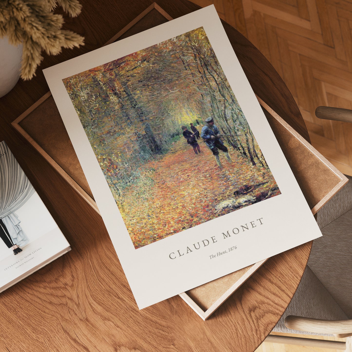 Claude Monet Jagten Plakat