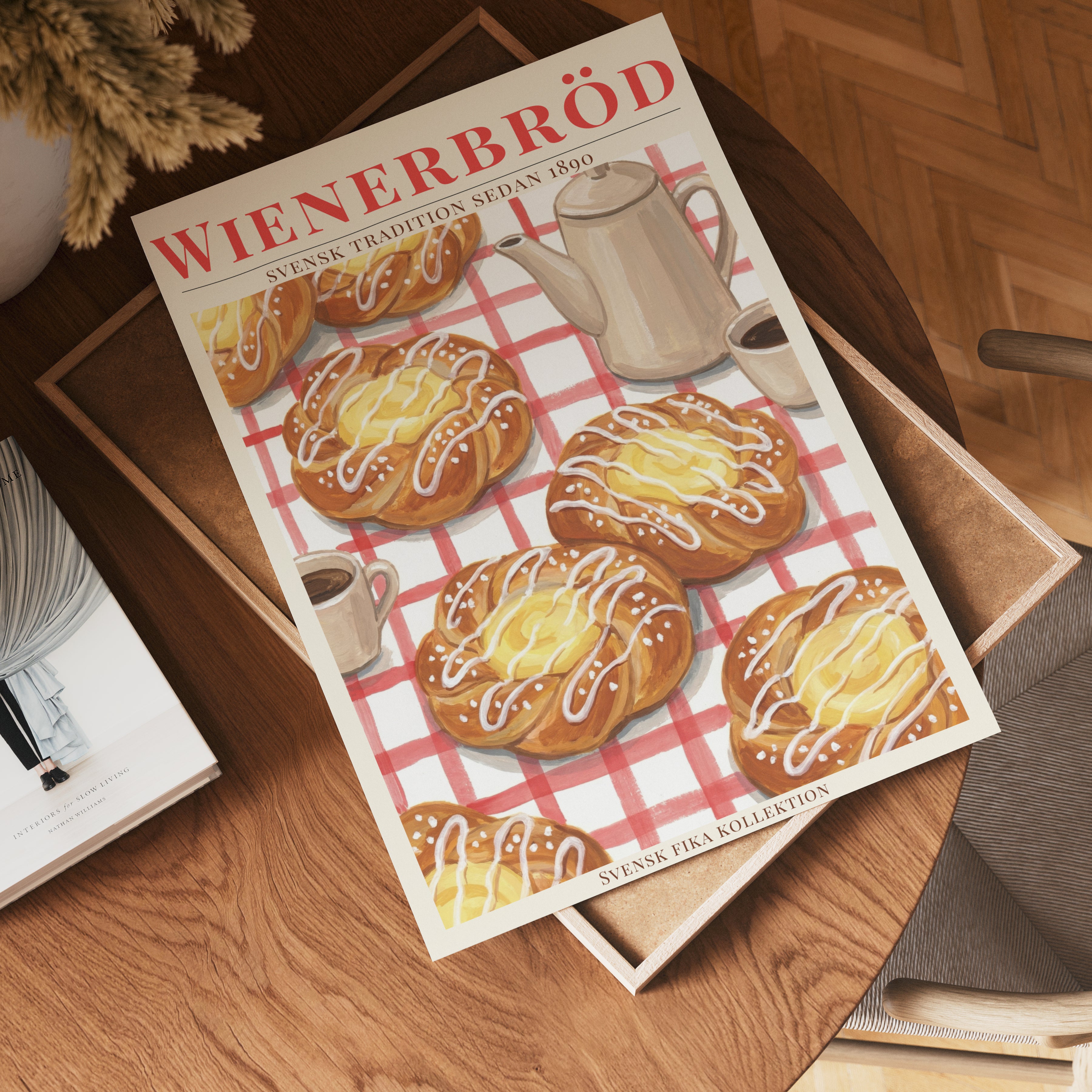 Wienerbröd Poster affisch – köp poster online – Bozetto väggdekoration