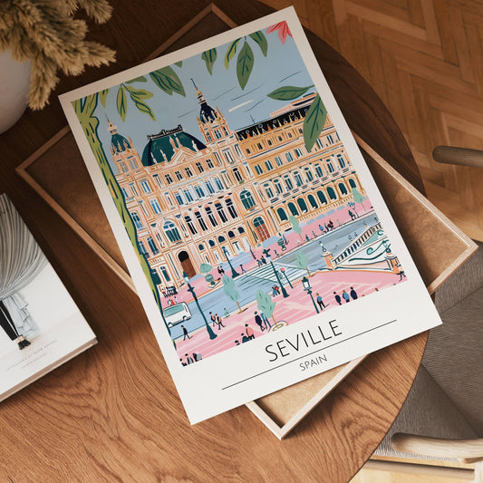 Seville Golden Plaza Poster