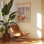 Negroni Poster – poster väggdekoration inredning – Affischer hos Bozetto