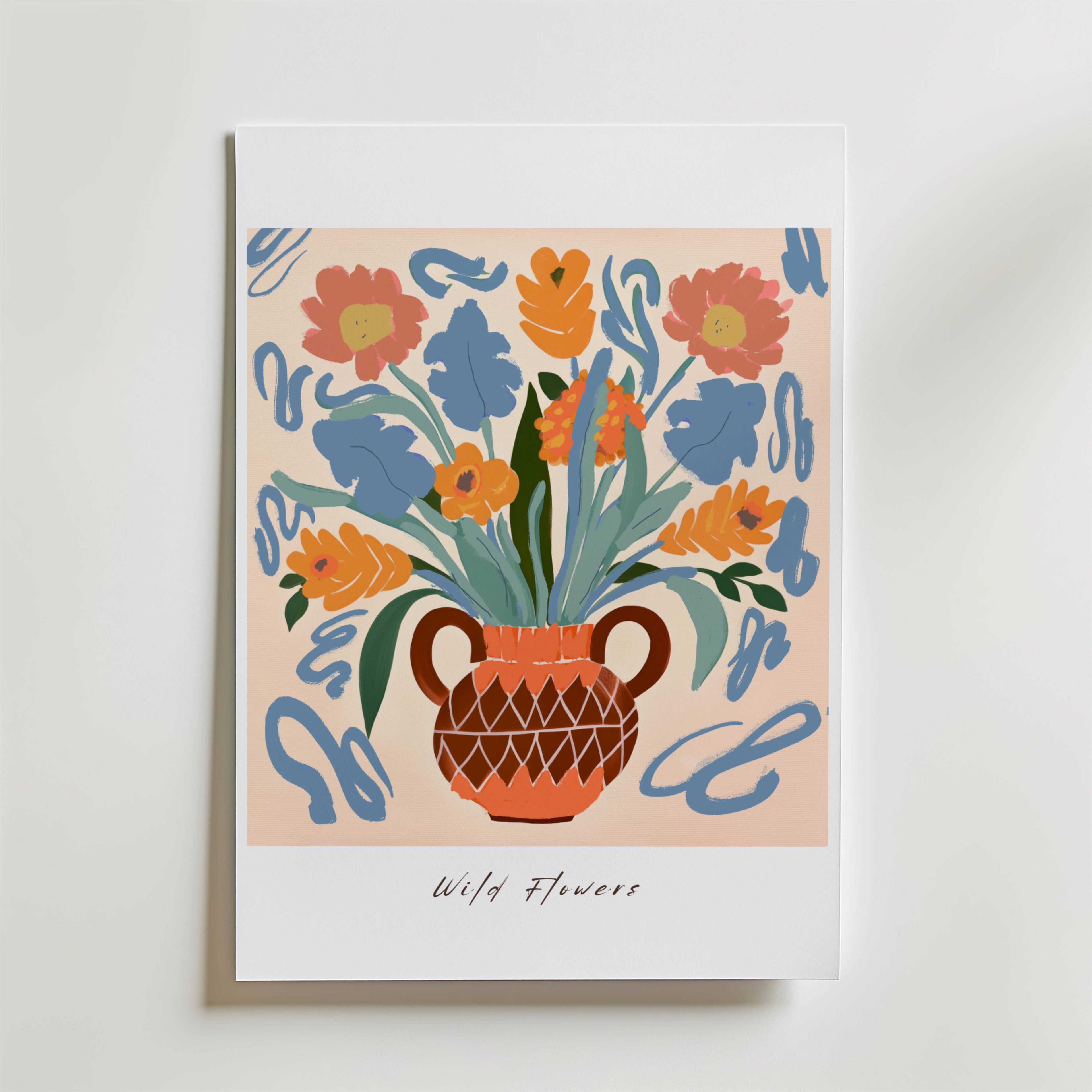 Wild Flowers Poster