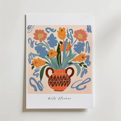 Wild Flowers Poster