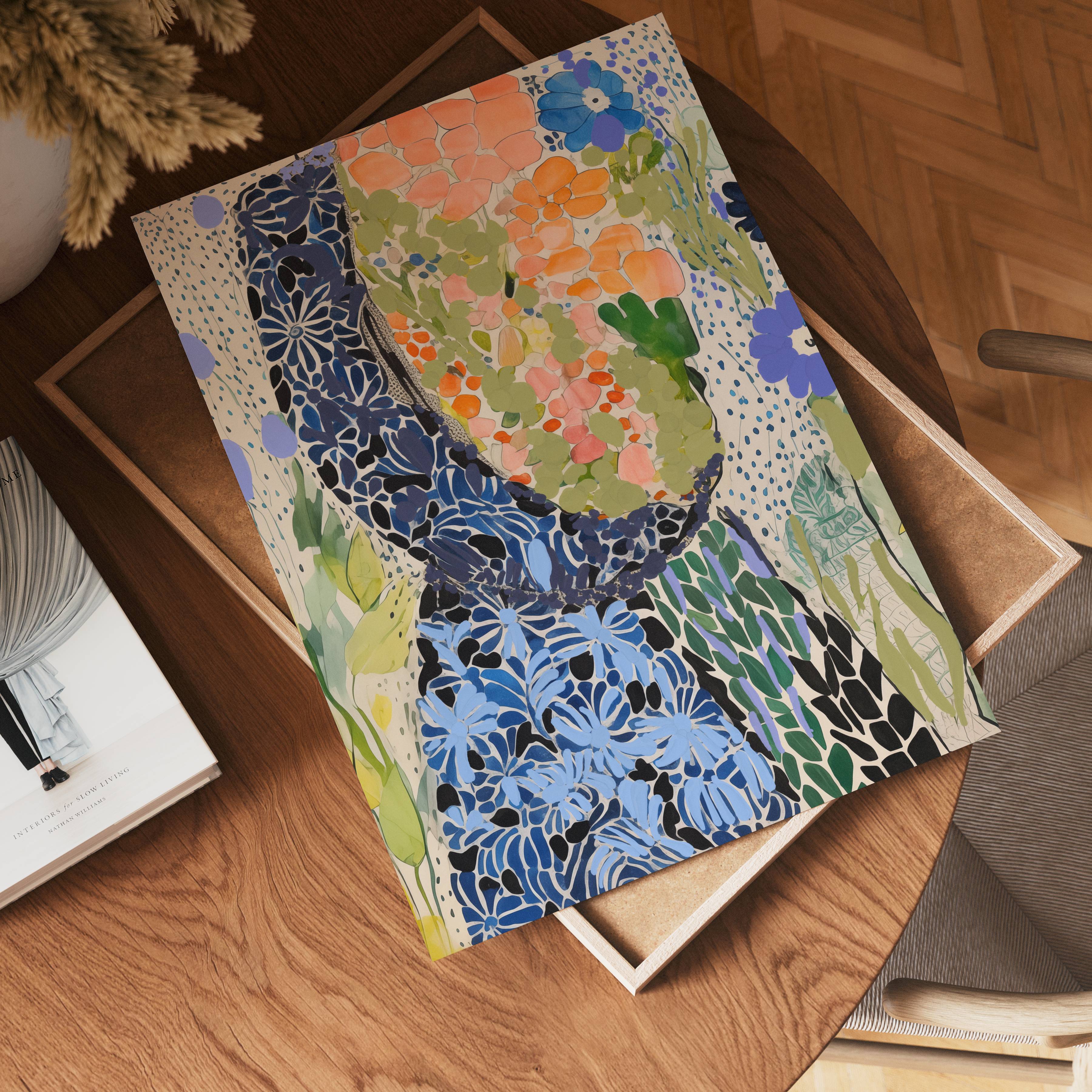 Floral Harmony Poster