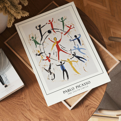 Picasso The Youth CIrcle Poster
