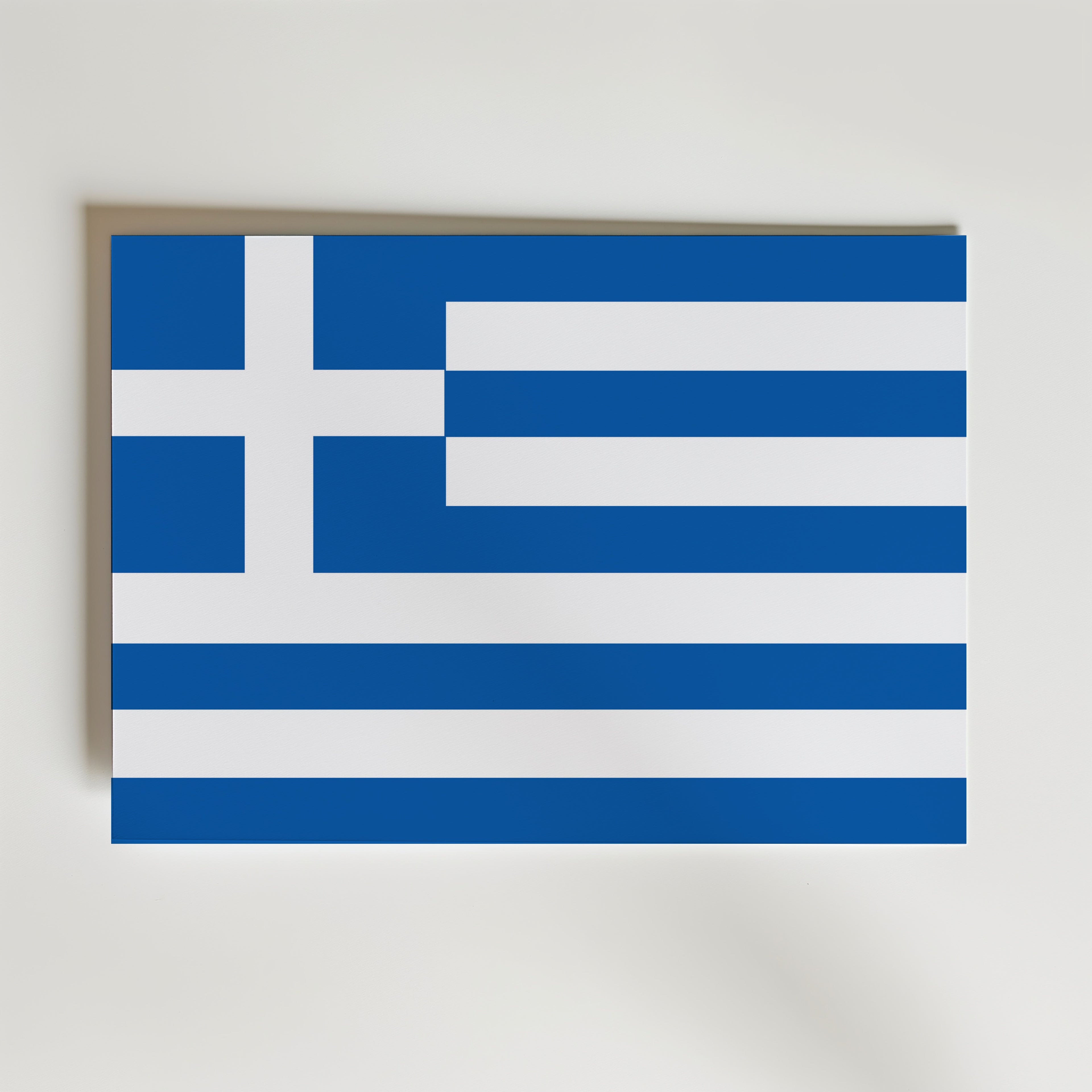 Greece National Flag Poster affisch – poster till väggdekoration – köp online hos Bozetto